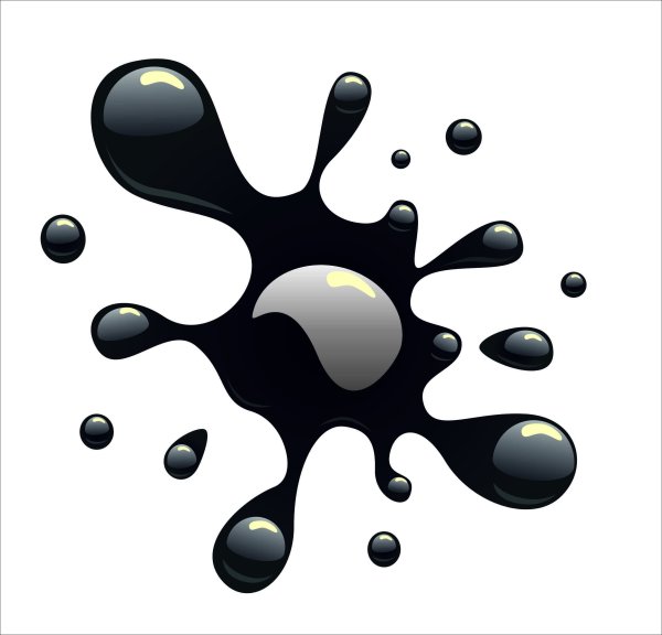 Наклейка Клякса на автомобиль