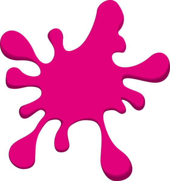 Кляксы мультяшные