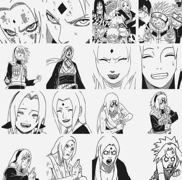 Цунаде из манги