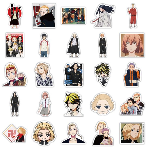 Аниме Стикеры Токийские Мстители