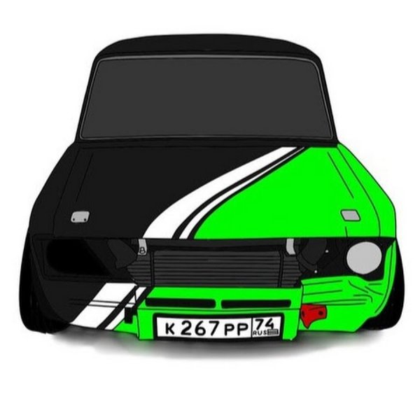 Наклейки ВАЗ 2107 дрифт