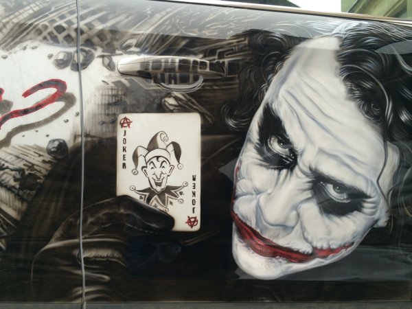 Аэрография Джокер