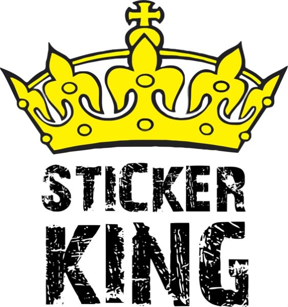 Наклейка на авто JDM корона