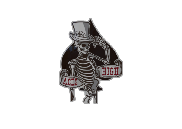 Козырные тузы наклейка КС го