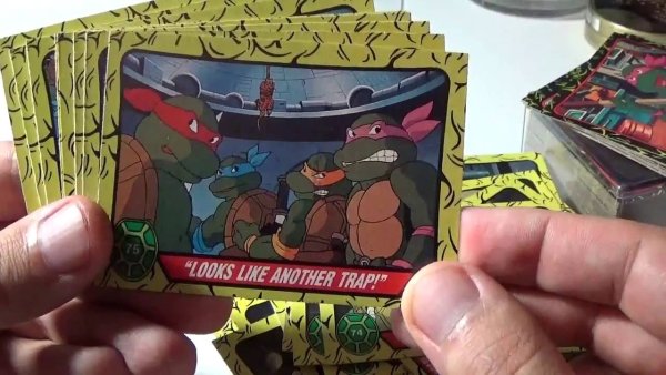 Наклейки 90-х годов Черепашки ниндзя