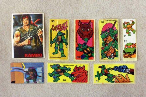 Жвачка Черепашки ниндзя 90е