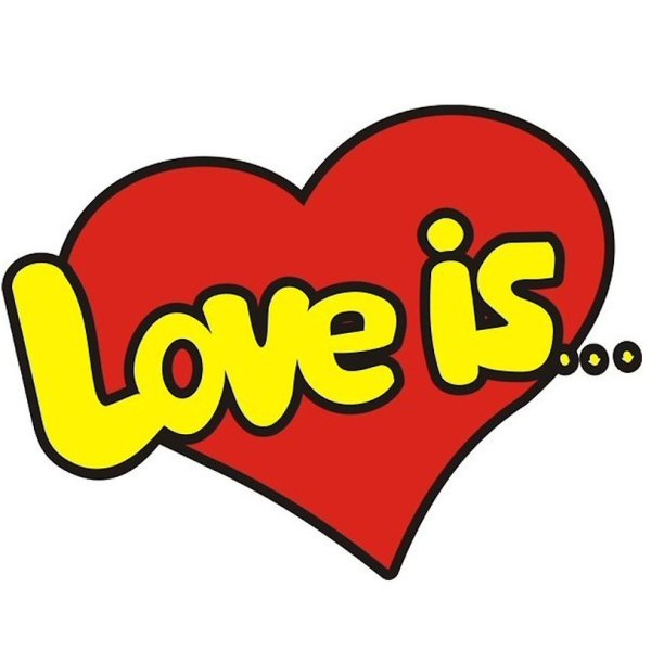Love is надпись