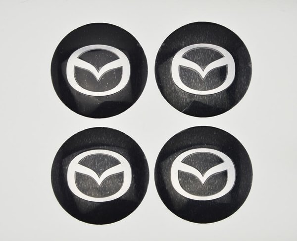 Наклейка на диск Мазда 60мм
