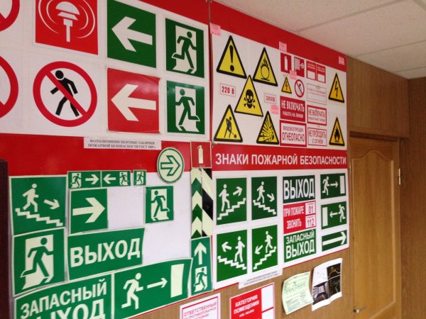 Пожарные знаки ответственный за пожарную безопасность