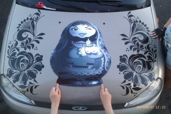 Наклейки аэрография