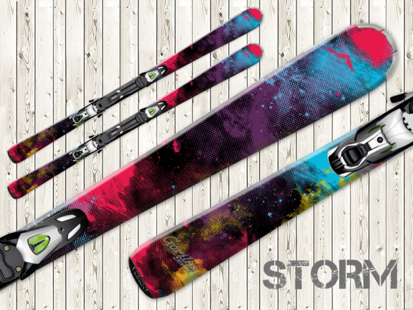 Крутые принты на горные лыжи