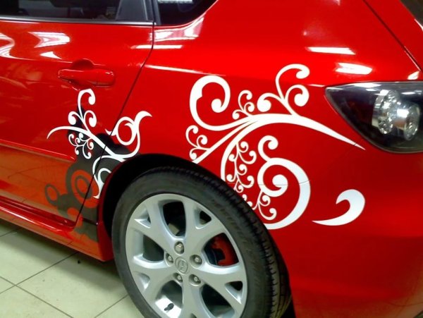 Наклейки на самоклеющейся пленке