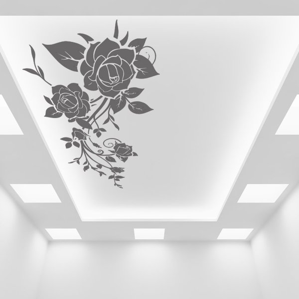 Наклейки бабочки на натяжной потолок