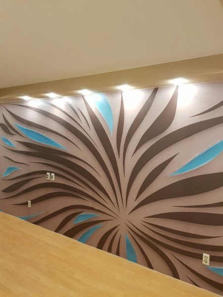 Декоративные наклейки на натяжной потолок