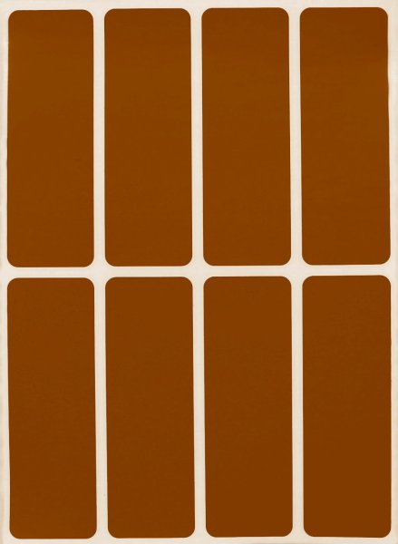 Эстетические наклейки коричневого цвета