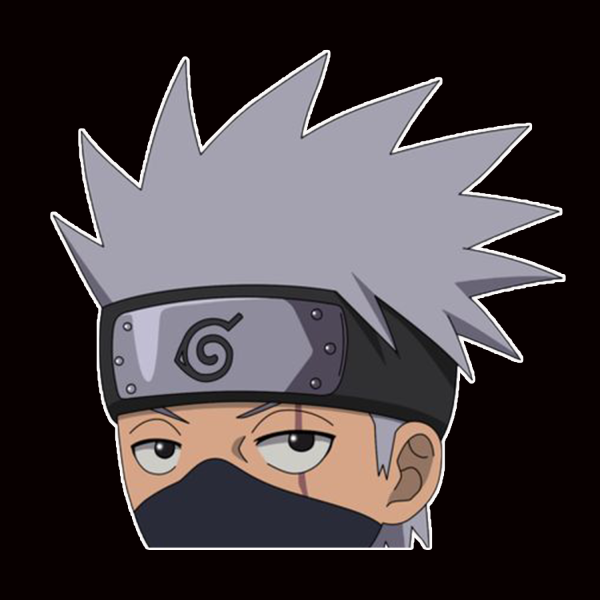 Стикеры Какаси Хатакэ