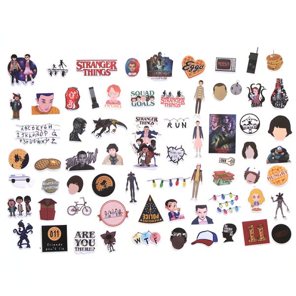 Наклейки очень странные дела