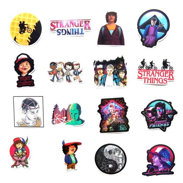 Стикеры stranger things