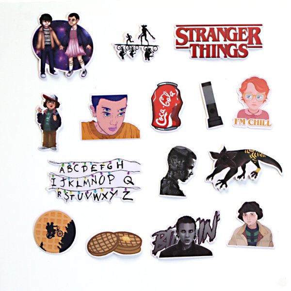 Стикеры очень странные дела