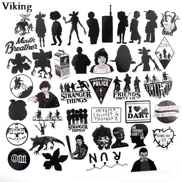 Наклейки странные дела