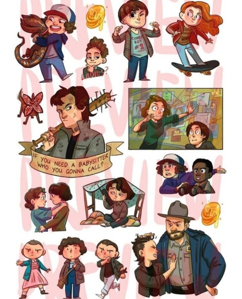 Стикеры ОСД оди