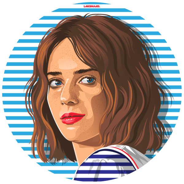 Арт Eggo stranger things