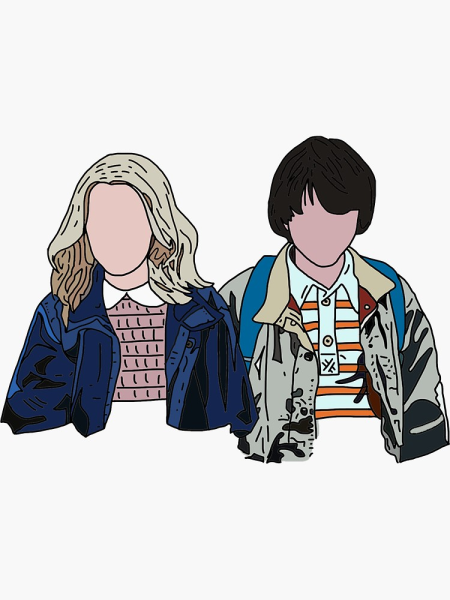 Стикеры stranger things