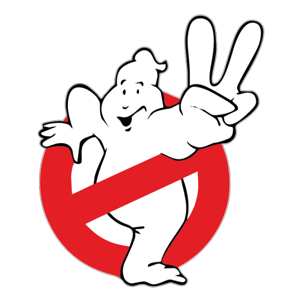 Наклейка охотники за привидениями