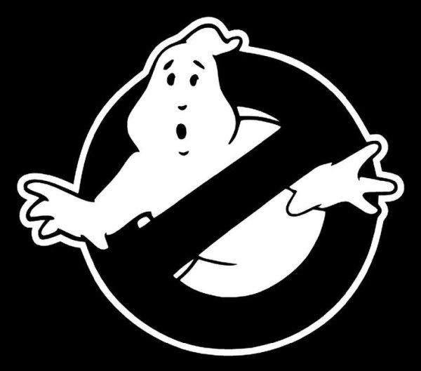 Наклейка охотники за привидениями