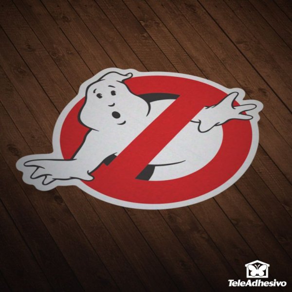 Наклейка охотники за привидениями