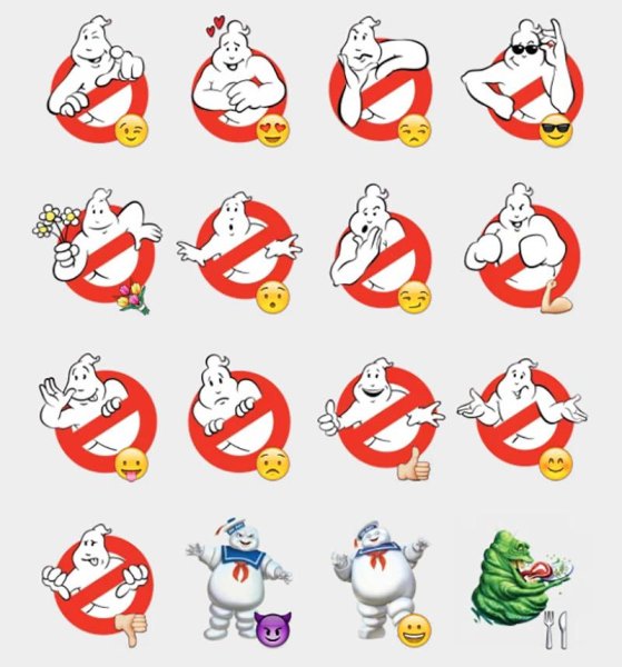 Наклейка охотники за привидениями