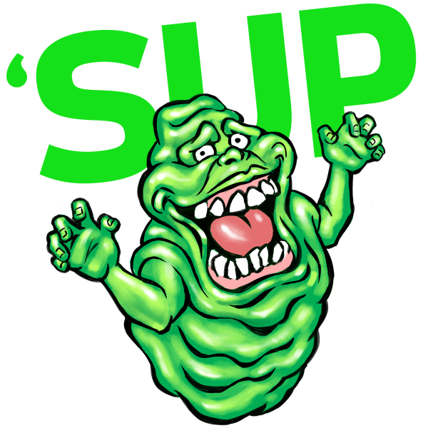 Наклейка охотники за привидениями