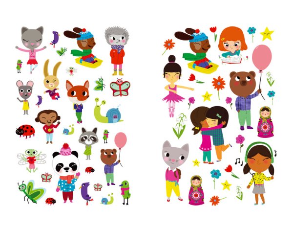 Красивые наклейки