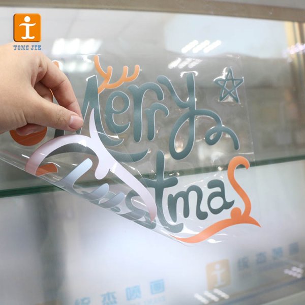 Наклейки на прозрачной пленке