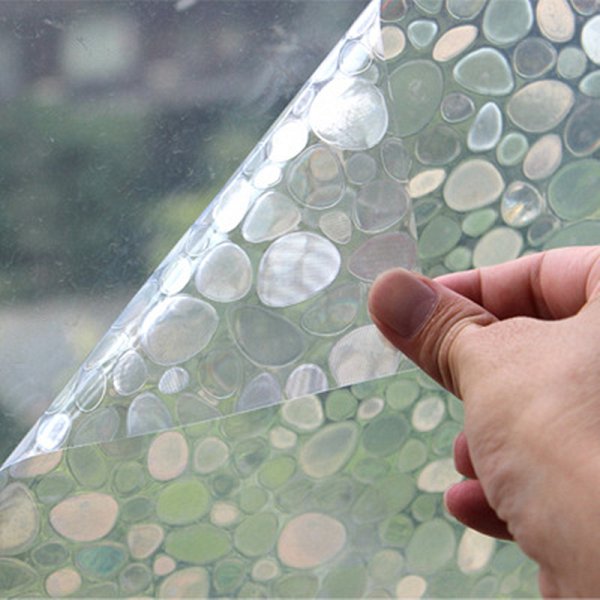 Прозрачная самоклейка для стекла