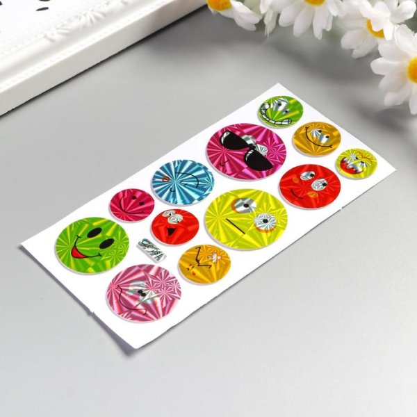 Стикеры из пластика