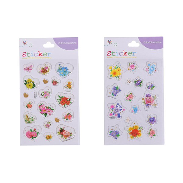 Стикеры пластмассовые