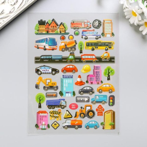 Наклейка из пластика "бабочки"