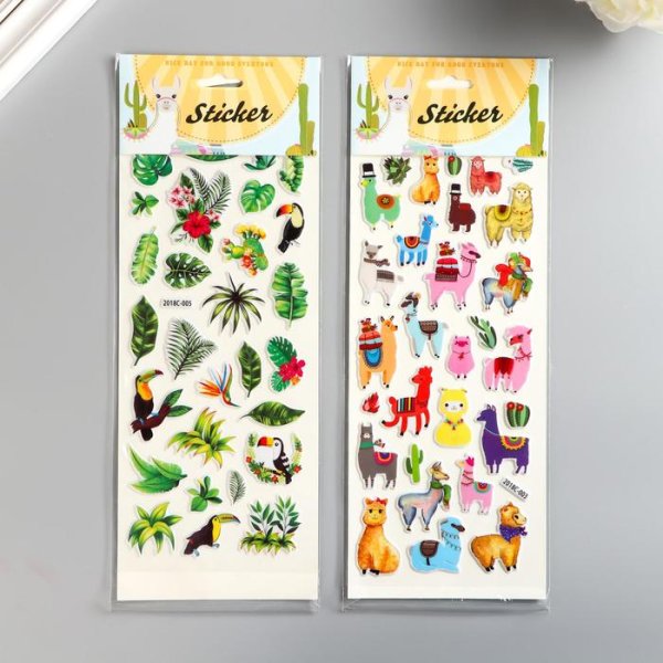 Наклейки для пластика