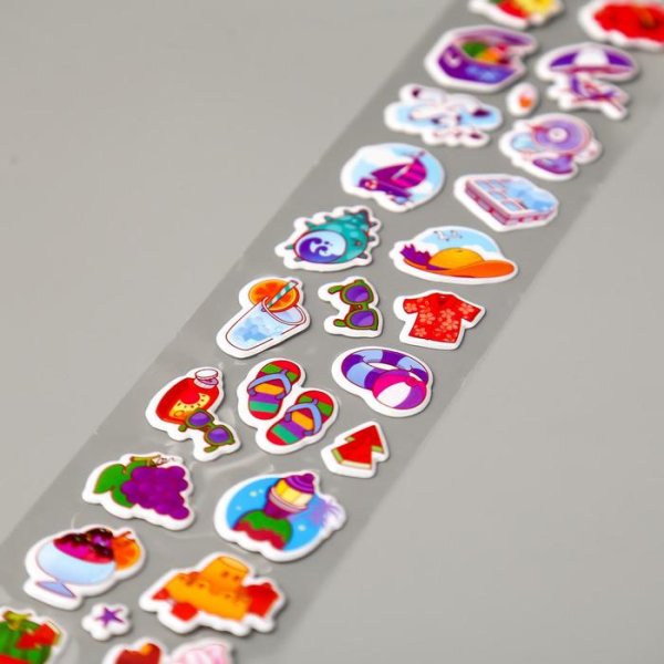 Наклейка "бабочки", микс