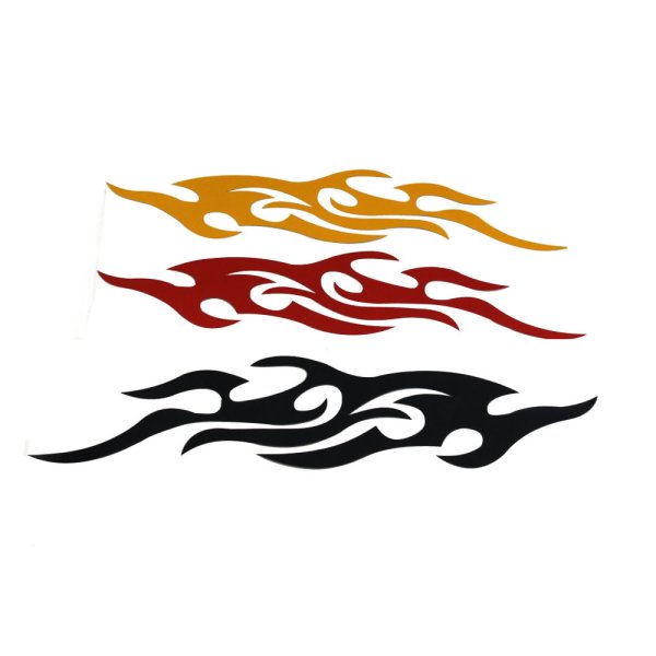Наклейки на авто пламя