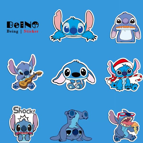 Наклейки со стичем