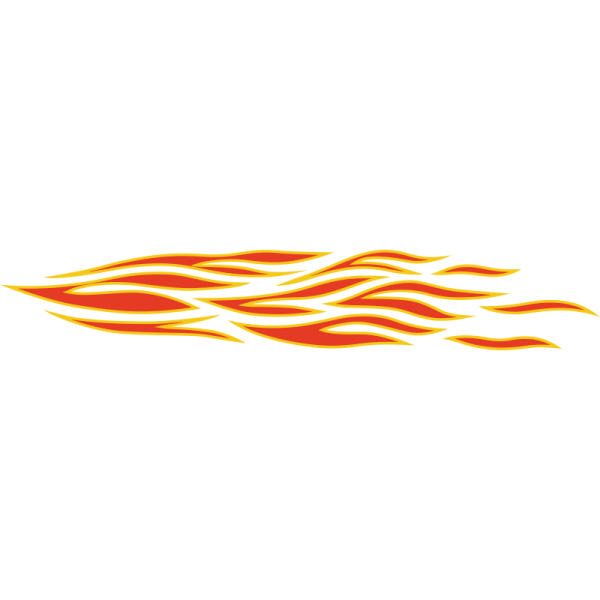 Наклейка огонь