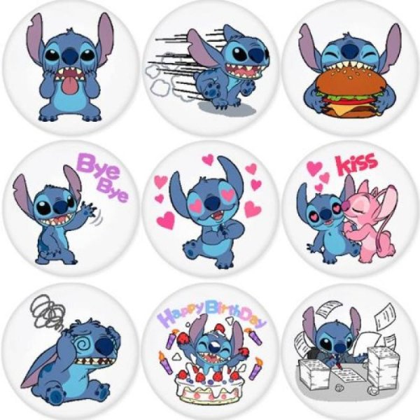 Наклейки со стичем