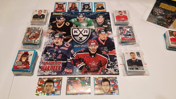 Наклейки Panini КХЛ 2020/2021