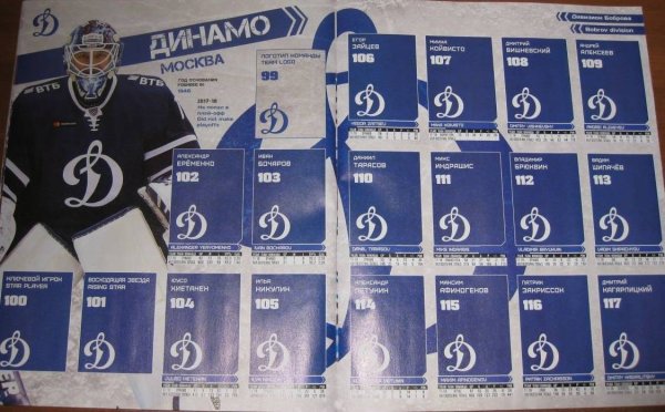 Наклейки Panini КХЛ 2020/2021