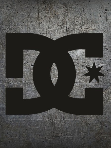 DC Shoes logo наклейка