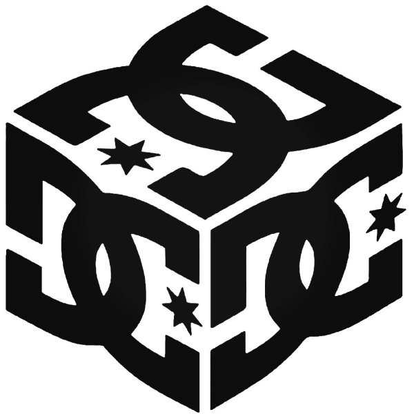 Наклейка DC на авто