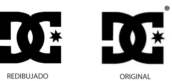 DC Shoes logo наклейка