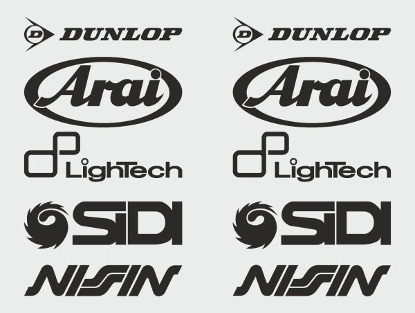 Спонсорские наклейки автомобильные